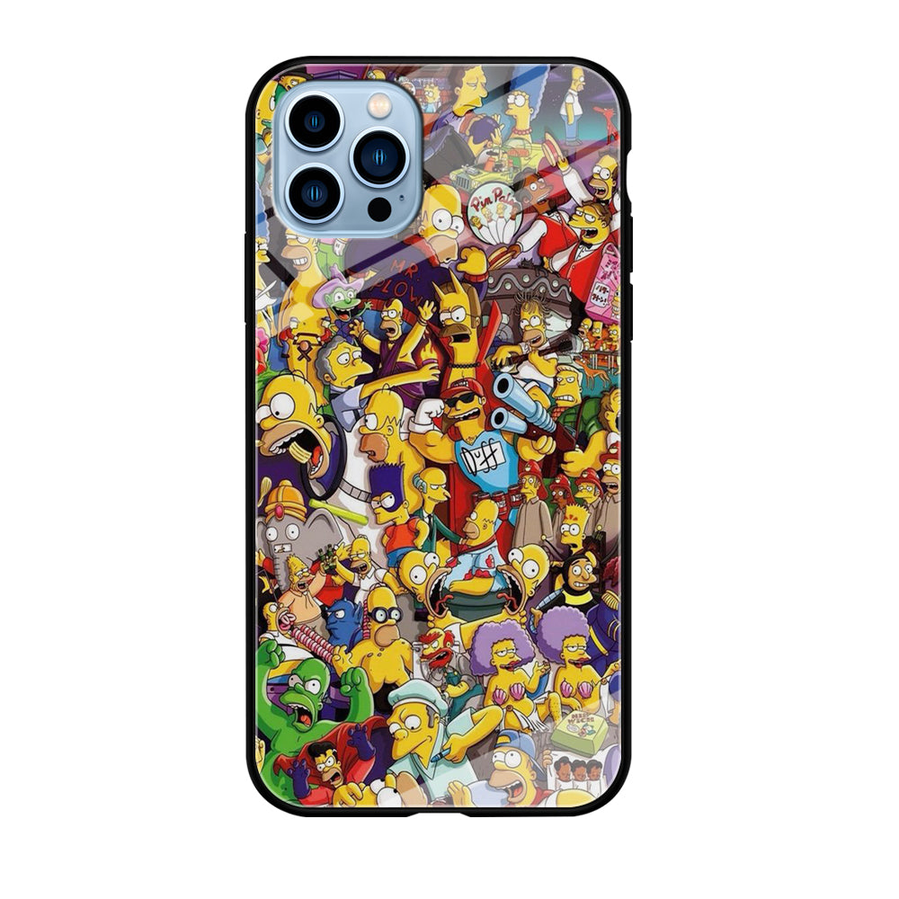 Simpson All Character iPhone 12 Pro Case - Altracase