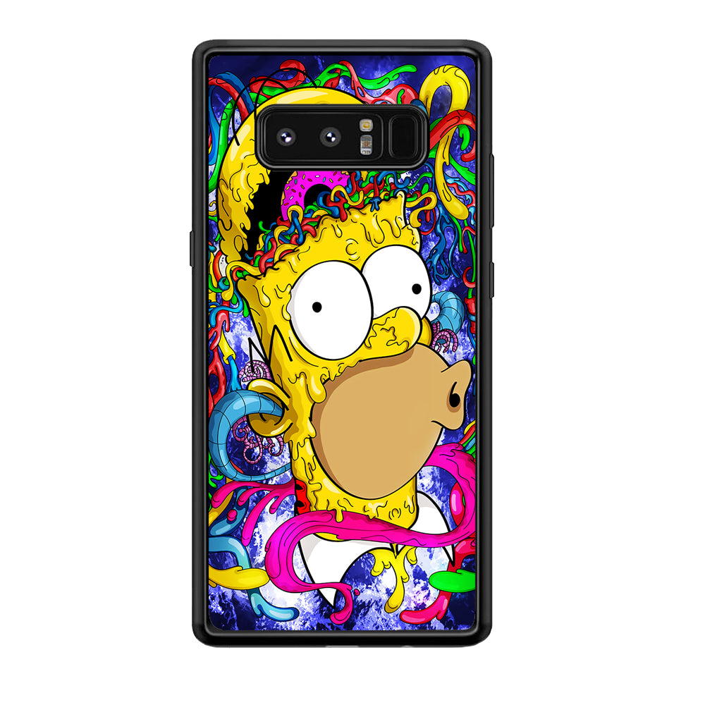 Simpson Homer Abstract Samsung Galaxy Note 8 Case-Phone Case-Tempered Glass Case-Altracase