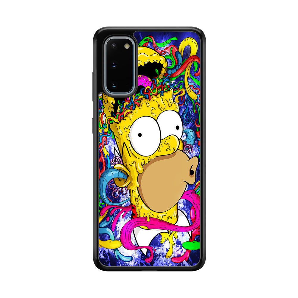 Simpson Homer Abstract Samsung Galaxy S20 Case-Phone Case-Tempered Glass Case-Altracase