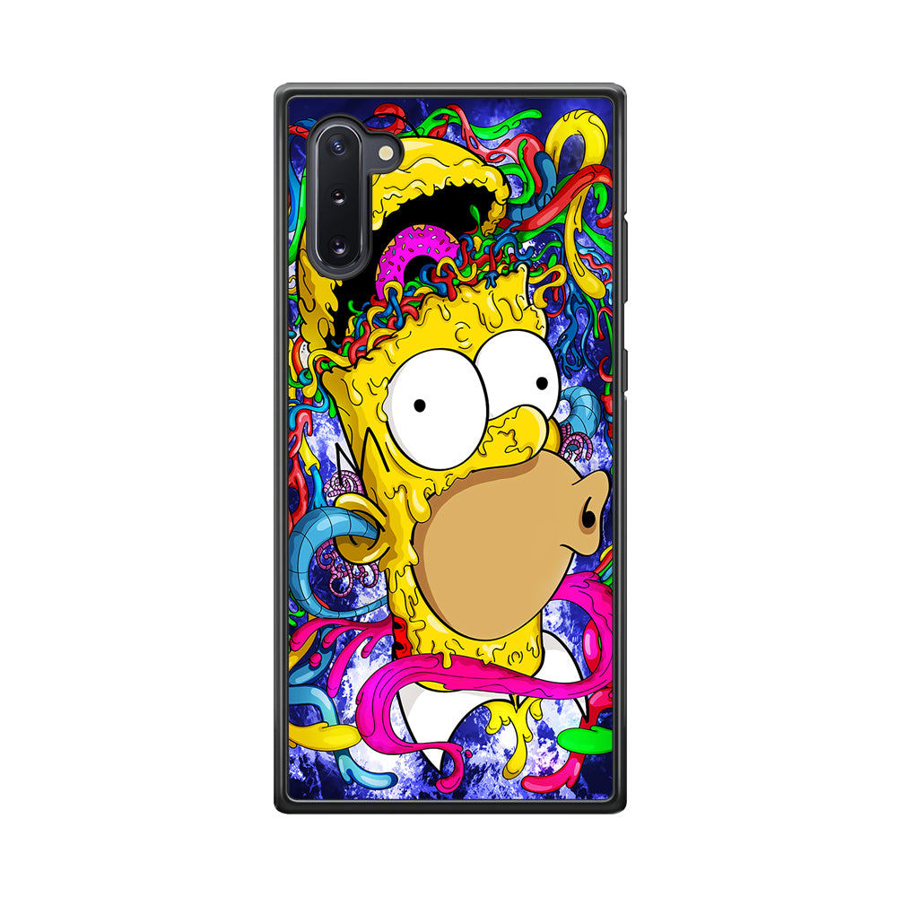 Simpson Homer Abstract Samsung Galaxy Note 10 Case-Phone Case-Tempered Glass Case-Altracase