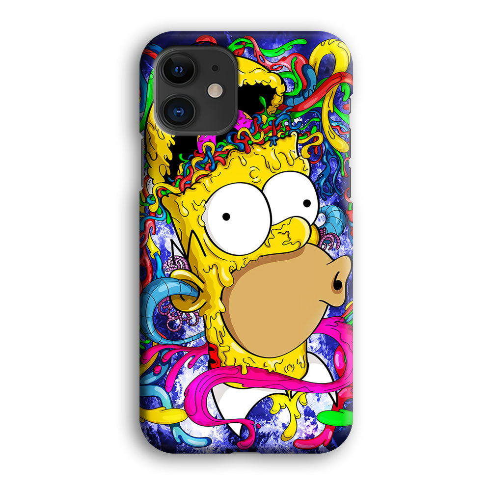 Simpson Homer Abstract iPhone 12 Case-Phone Case-3D Case-Altracase