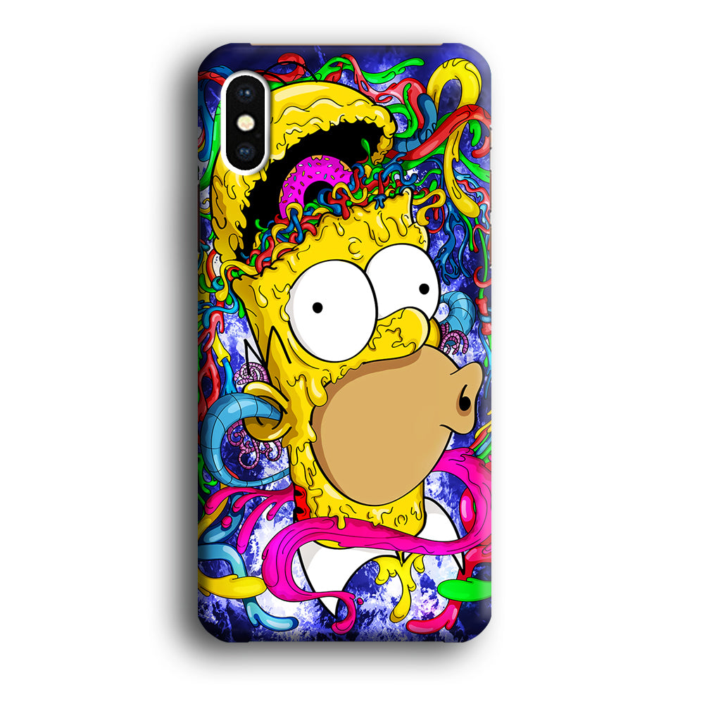 Simpson Homer Abstract iPhone Xs Case-Phone Case-3D Case-Altracase