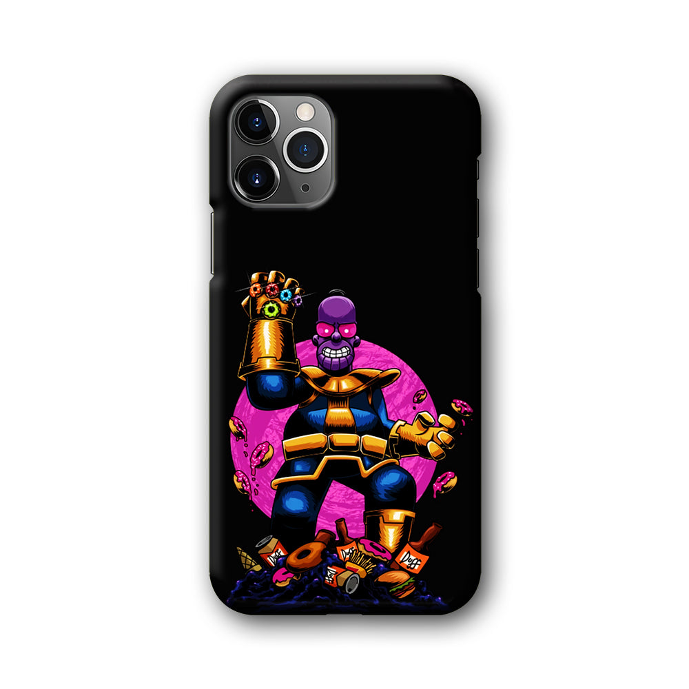 Simpson Homer Thanos iPhone 11 Pro Max Case-Phone Case-3D Case-Altracase