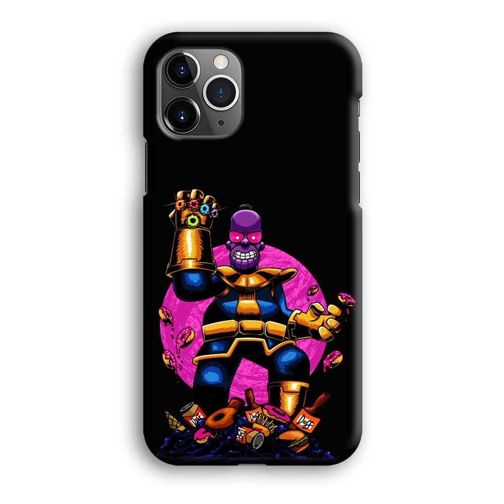 Simpson Homer Thanos iPhone 12 Pro Max Case-Phone Case-3D Case-Altracase