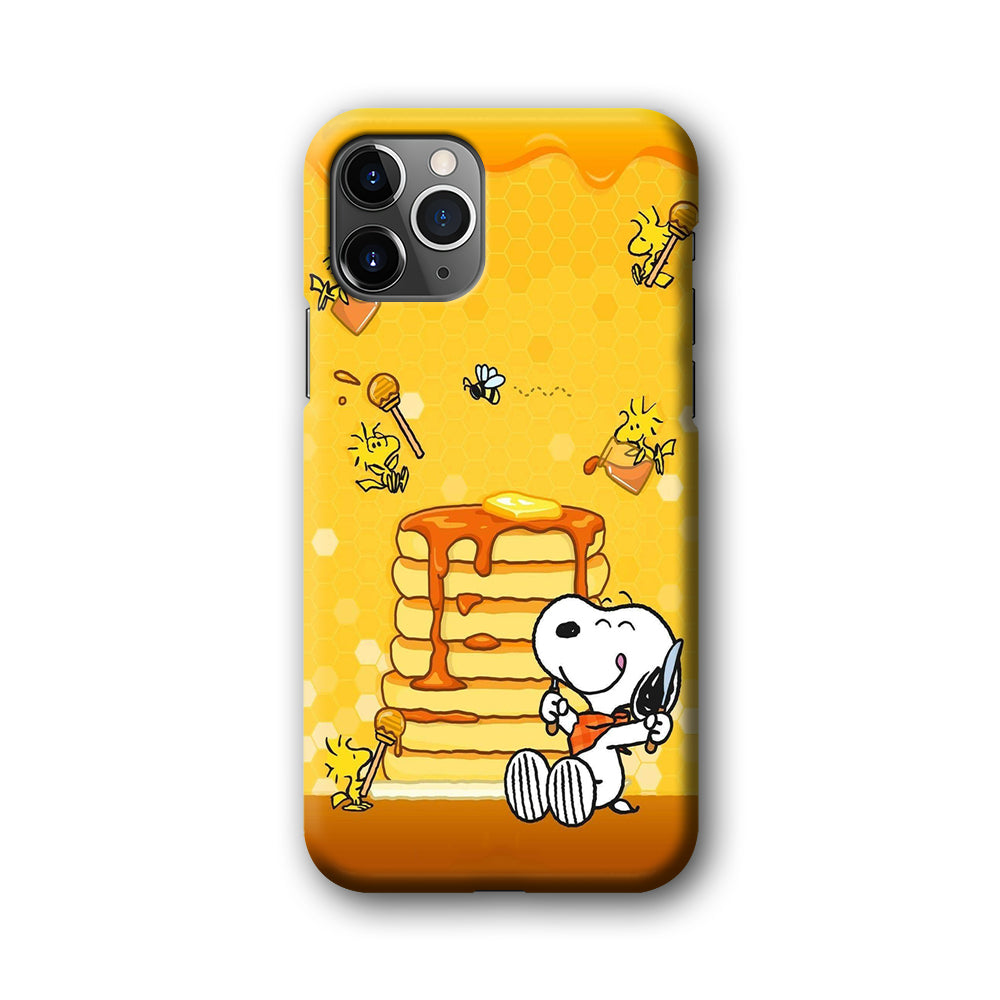 Snoopy Eats Honey iPhone 11 Pro Max Case-Phone Case-3D Case-Altracase