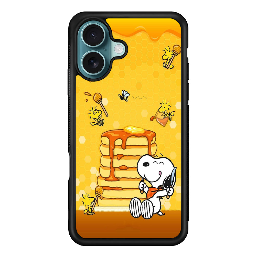 Snoopy Eats Honey iPhone 16 Case - Altracase