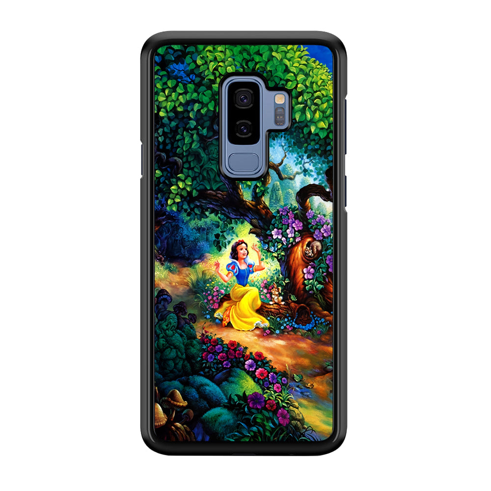 Snow White Painting Samsung Galaxy S9 Plus Case-Phone Case-Rubber Black (2D Case)-Altracase