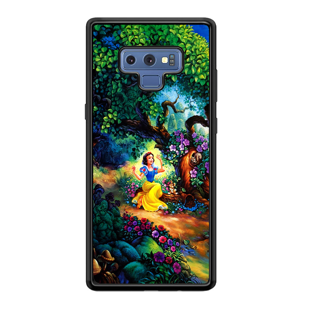Snow White Painting Samsung Galaxy Note 9 Case-Phone Case-Tempered Glass Case-Altracase