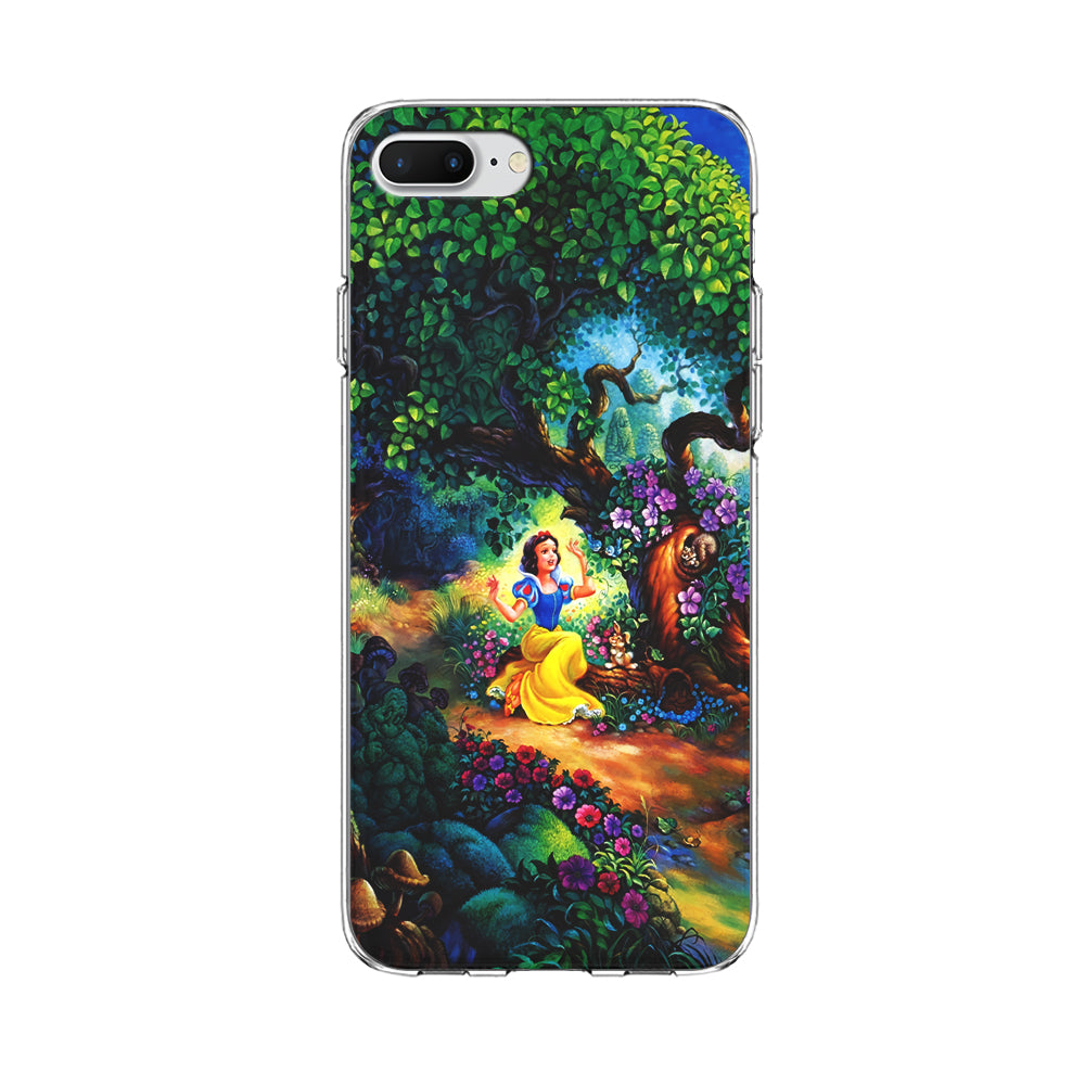 Snow White Painting iPhone 8 Plus Case-Phone Case-Clear Soft Case-Altracase