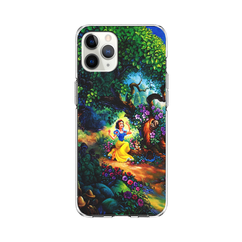 Snow White Painting iPhone 11 Pro Max Case-Phone Case-Clear Soft Case-Altracase