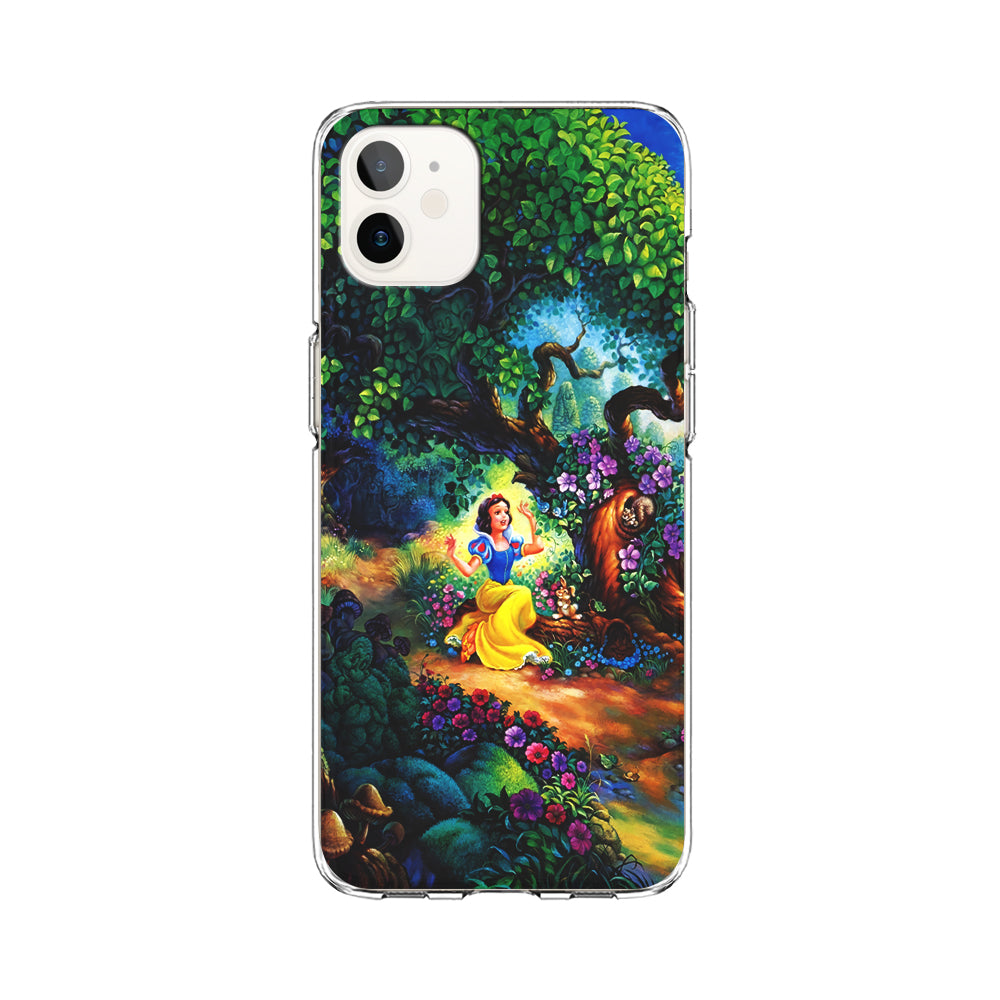 Snow White Painting iPhone 12 Mini Case-Phone Case-Clear Soft Case-Altracase