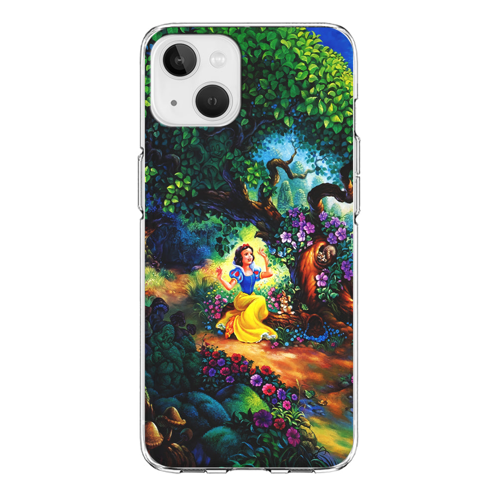 Snow White Painting iPhone 13 Mini Case-Phone Case-Clear Soft Case-Altracase