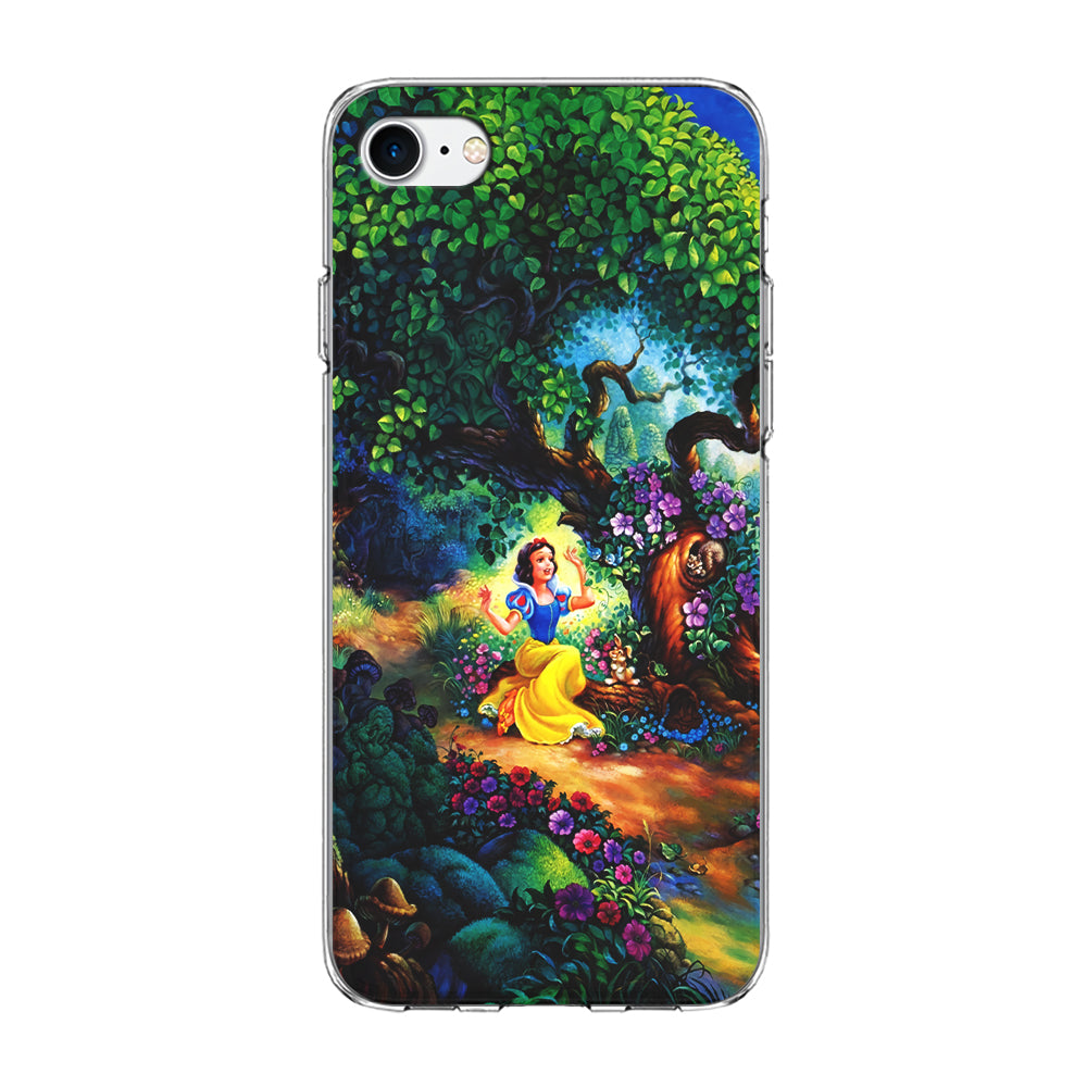 Snow White Painting iPhone SE 3 2022 Case-Phone Case-Clear Soft Case-Altracase