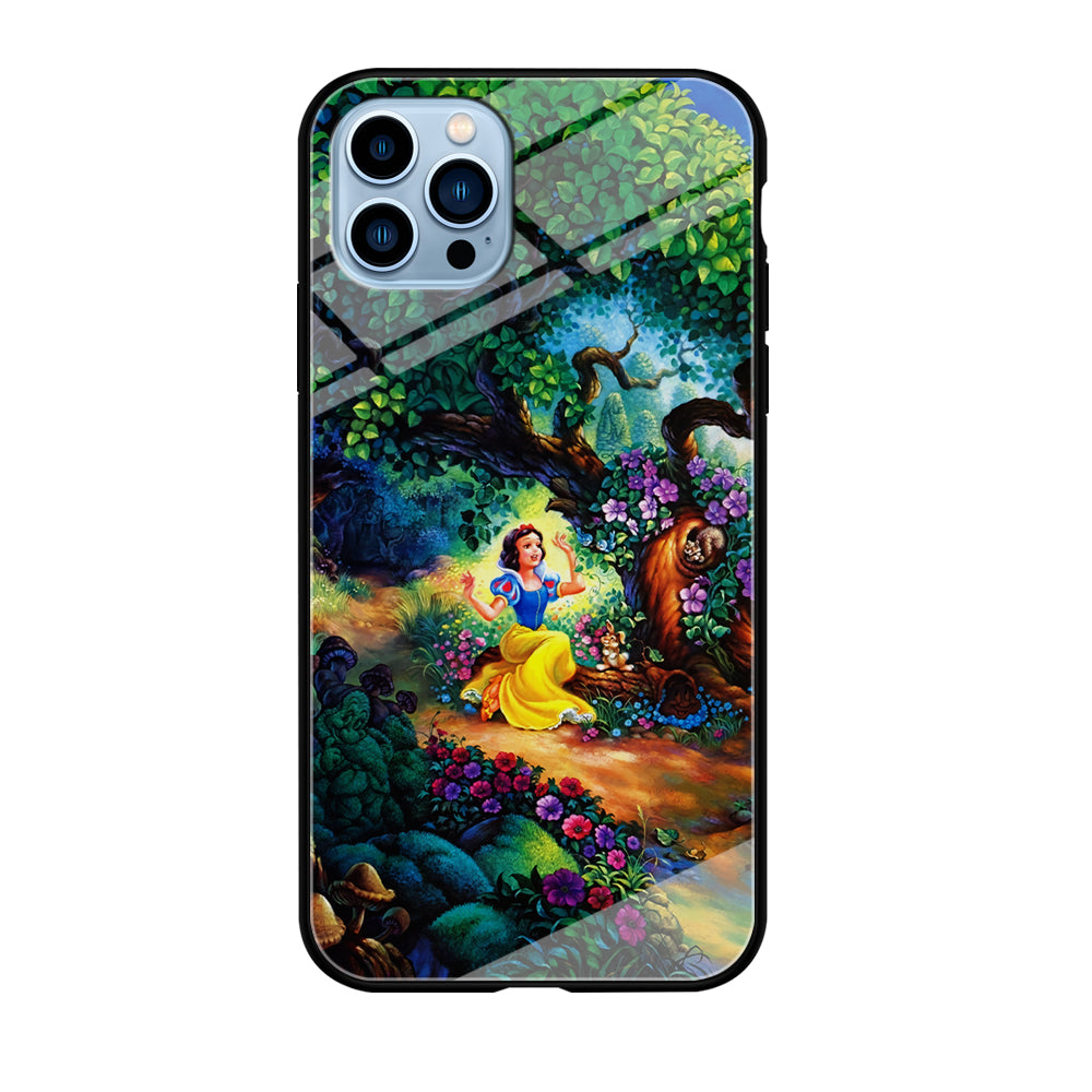 Snow White Painting iPhone 12 Pro Max Case-Phone Case-Tempered Glass Case-Altracase