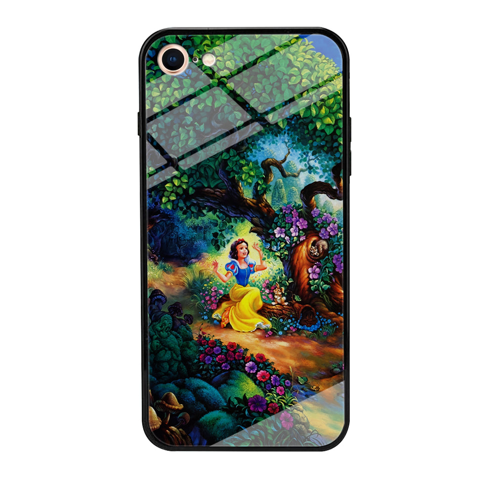 Snow White Painting iPhone SE 2020 Case-Phone Case-Tempered Glass Case-Altracase