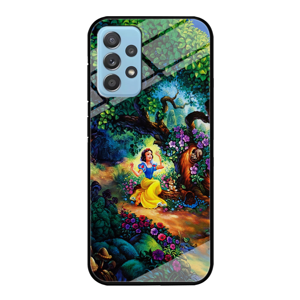 Snow White Painting Samsung Galaxy A72 Case-Phone Case-Tempered Glass Case-Altracase