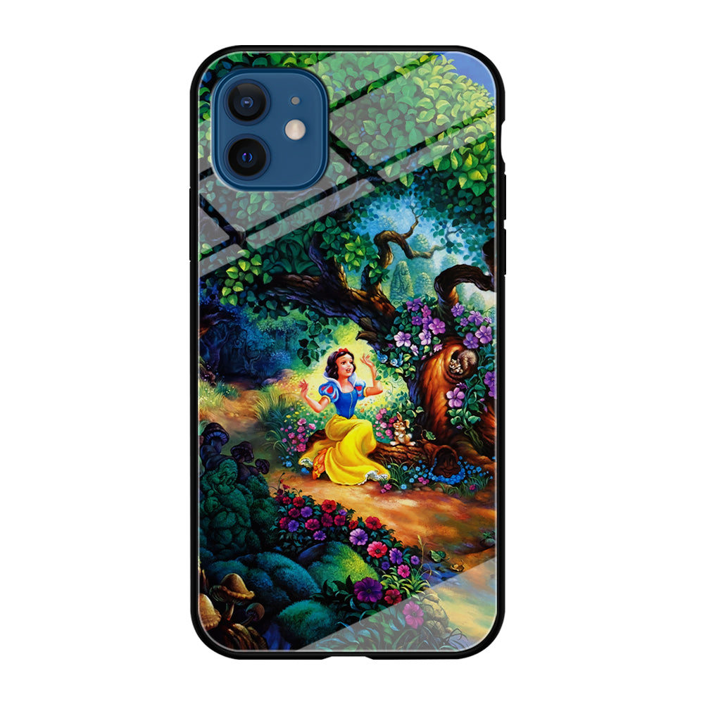 Snow White Painting iPhone 12 Mini Case-Phone Case-Tempered Glass Case-Altracase