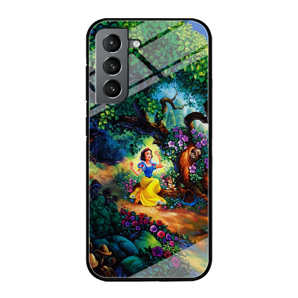 Snow White Painting Samsung Galaxy S23 Plus Case-Phone Case-Tempered Glass Case-Altracase