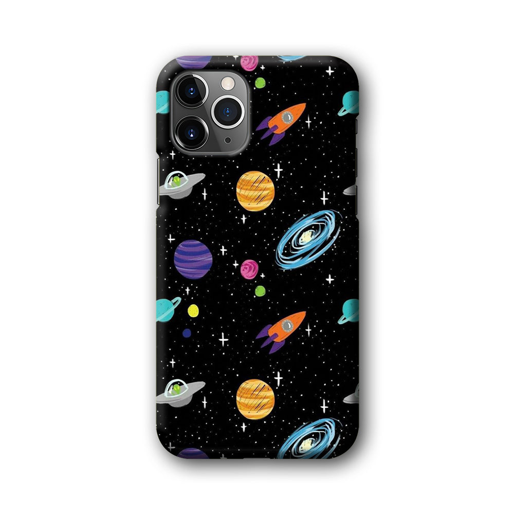 Space Pattern 003 iPhone 11 Pro Max Case-Phone Case-3D Case-Altracase