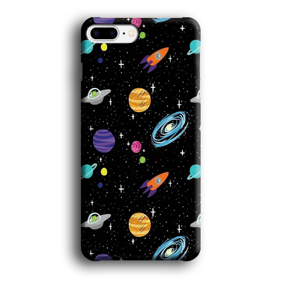Space Pattern 003 iPhone 8 Plus Case-Phone Case-3D Case-Altracase