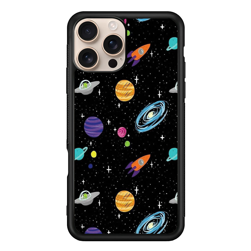 Space Pattern 003 iPhone 16 Pro Max Case - Altracase