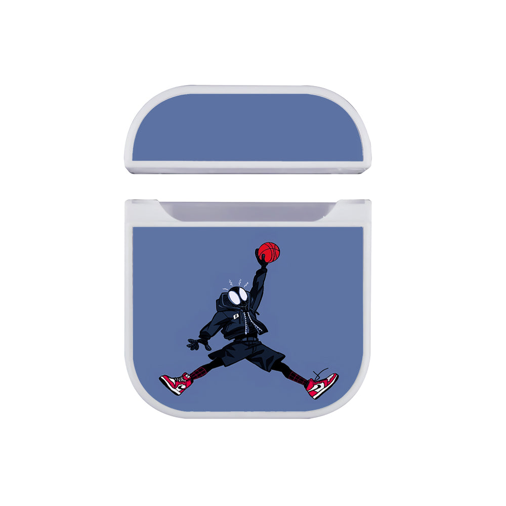 Spider-Man Jump with a Basketball Apple AirPods Case-AirPod Case-White-Altracase