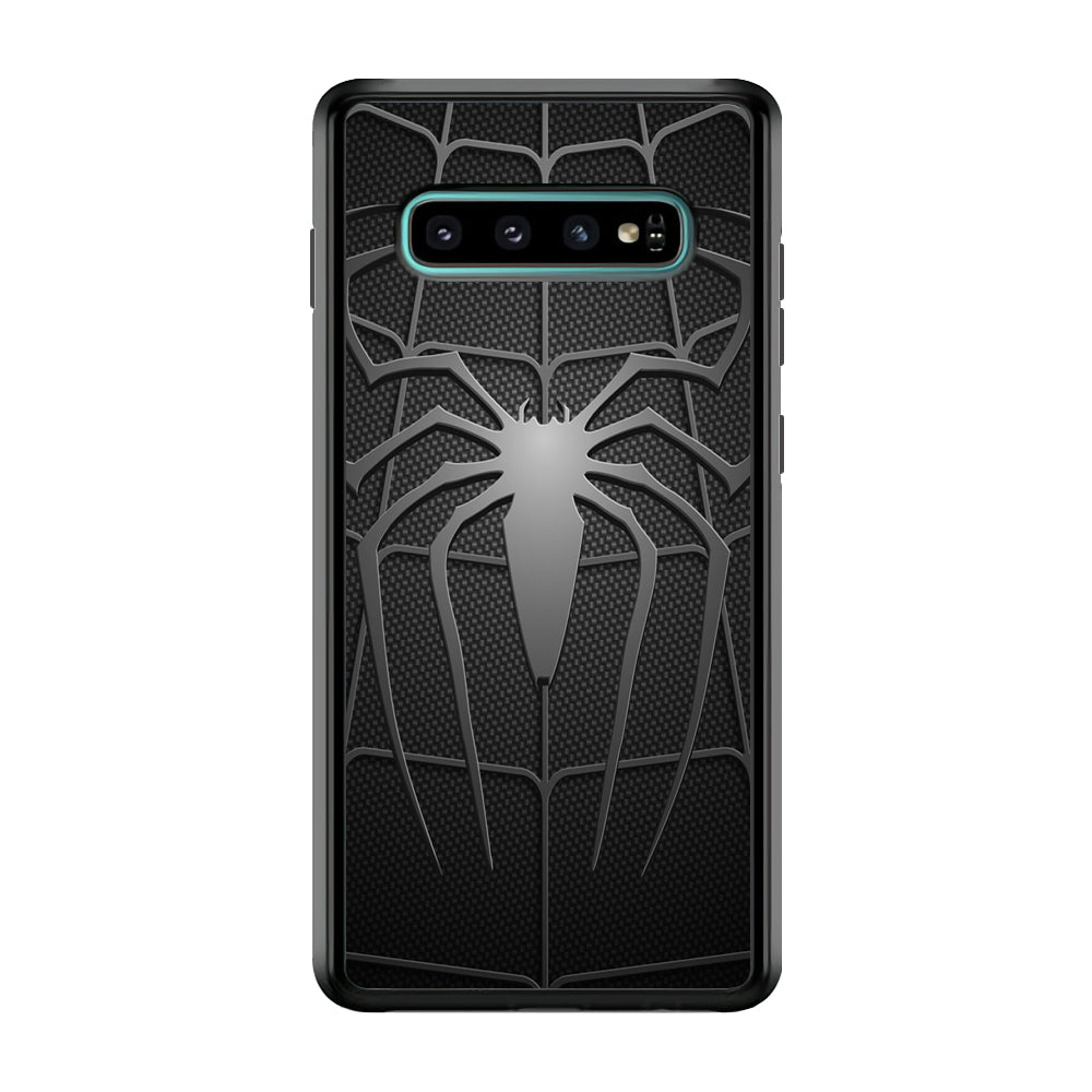 Spiderman 003 Samsung Galaxy S10 Case-Phone Case-Rubber Black (2D Case)-Altracase