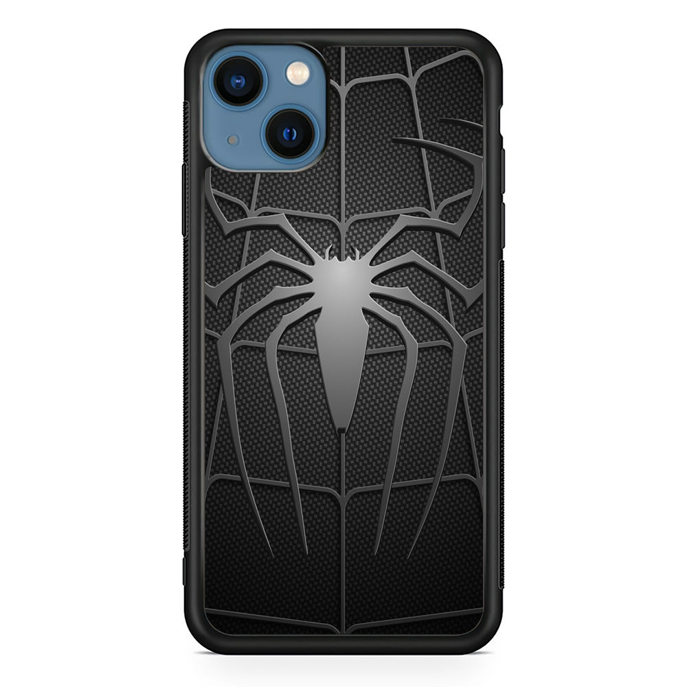 Spiderman 003 iPhone 13 Mini Case-Phone Case-Rubber Black (2D Case)-Altracase