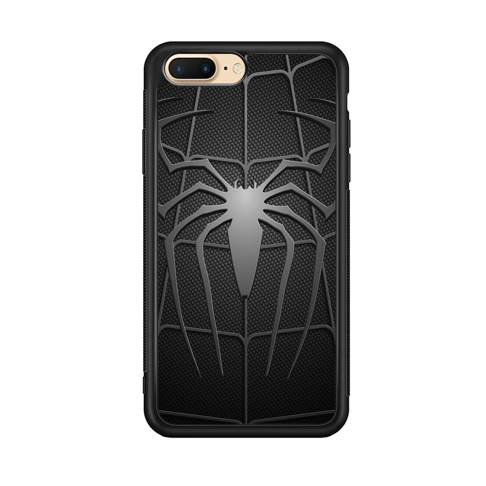 Spiderman 003 iPhone 8 Plus Case-Phone Case-Rubber Black (2D Case)-Altracase