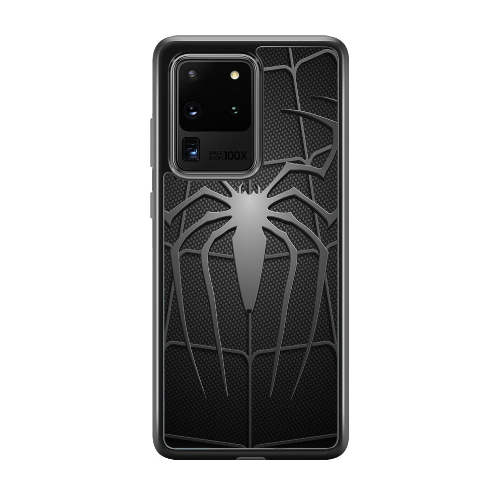 Spiderman 003 Samsung Galaxy S20 Ultra Case-Phone Case-Rubber Black (2D Case)-Altracase