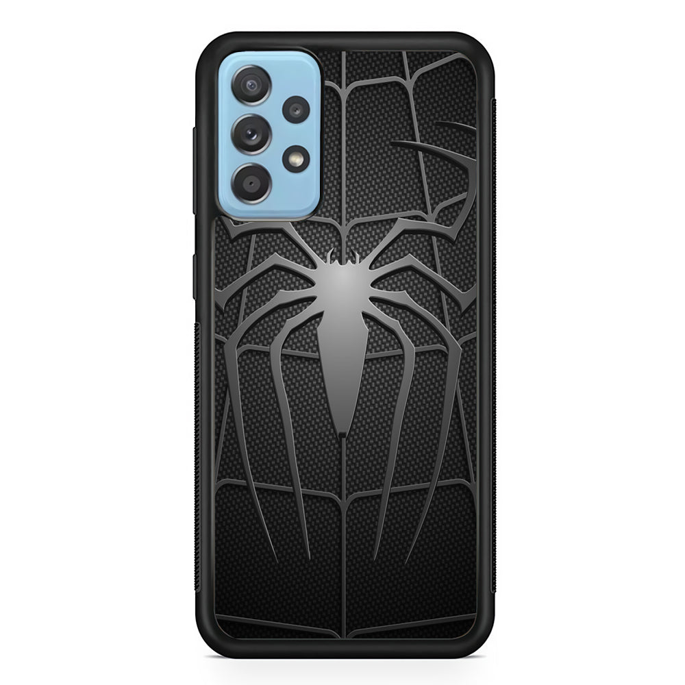 Spiderman 003 Samsung Galaxy A72 Case-Phone Case-Rubber Black (2D Case)-Altracase