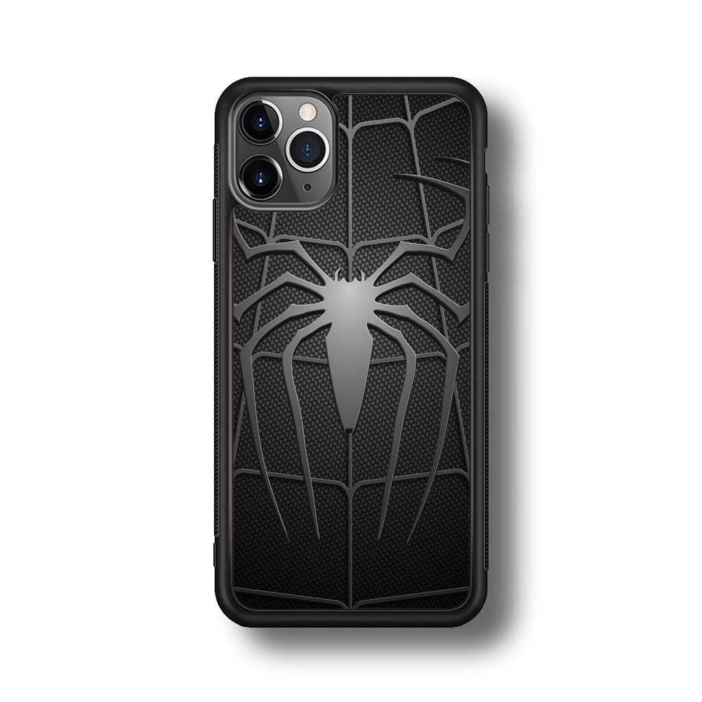 Spiderman 003 iPhone 11 Pro Case-Phone Case-Rubber Black (2D Case)-Altracase