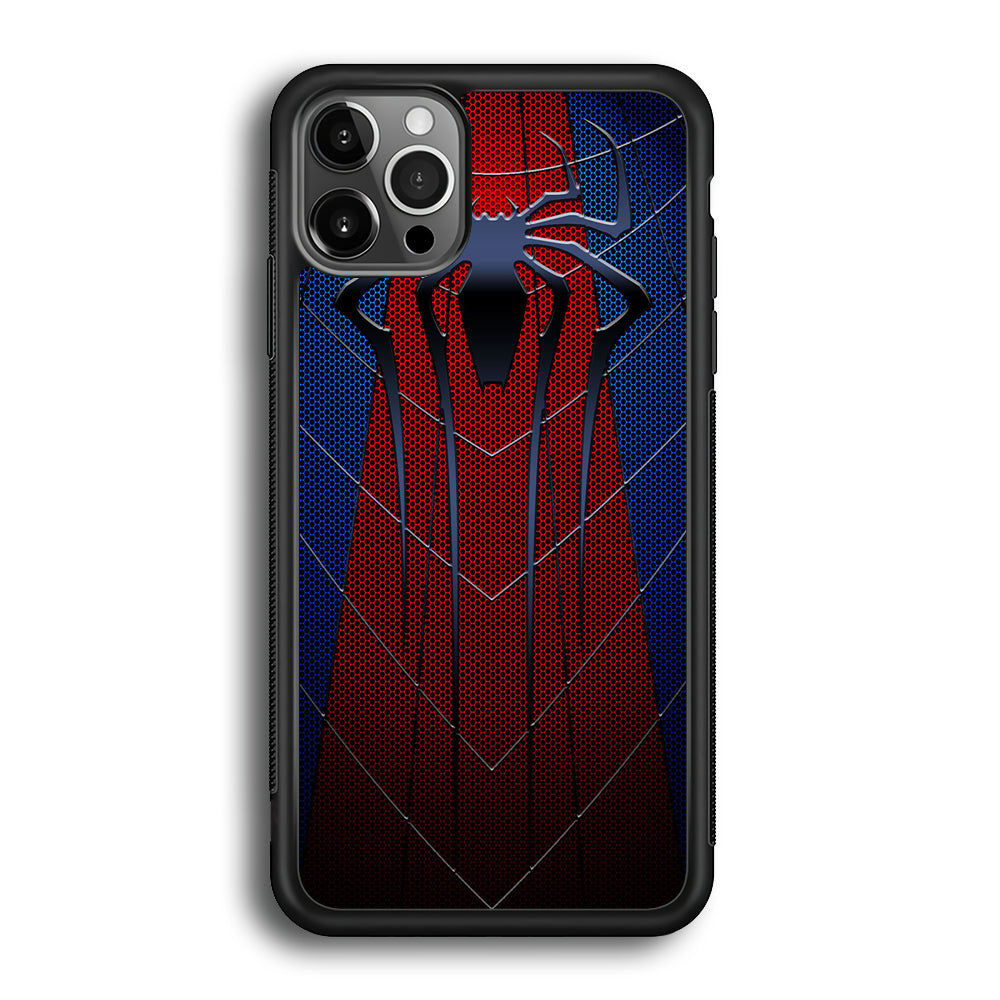 Spiderman 004 iPhone 12 Pro Max Case-Phone Case-Rubber Black (2D Case)-Altracase