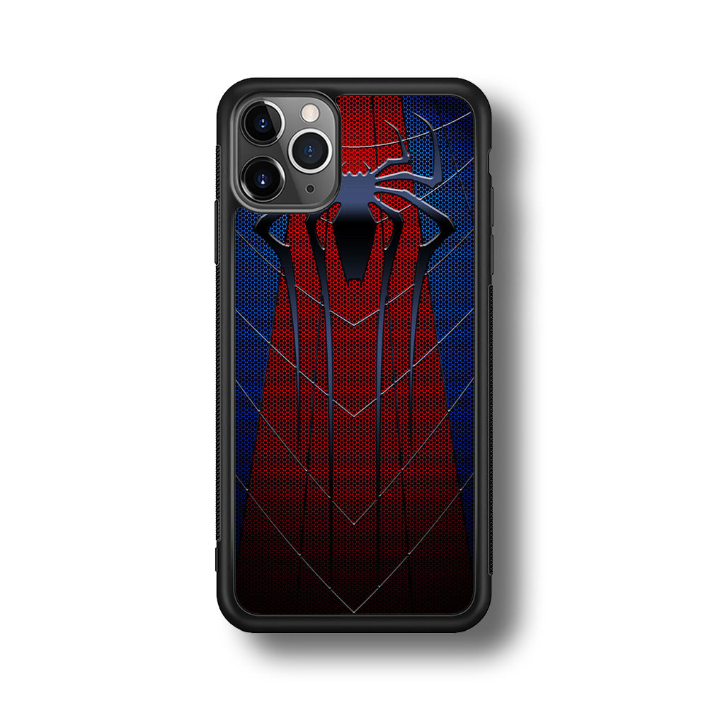 Spiderman 004 iPhone 11 Pro Max Case-Phone Case-Rubber Black (2D Case)-Altracase