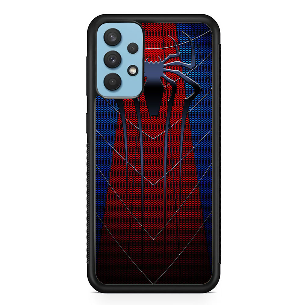 Spiderman 004 Samsung Galaxy A32 Case-Phone Case-Rubber Black (2D Case)-Altracase