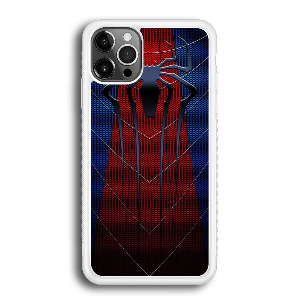 Spiderman 004 iPhone 12 Pro Max Case-Phone Case-Rubber White (2D Case)-Altracase