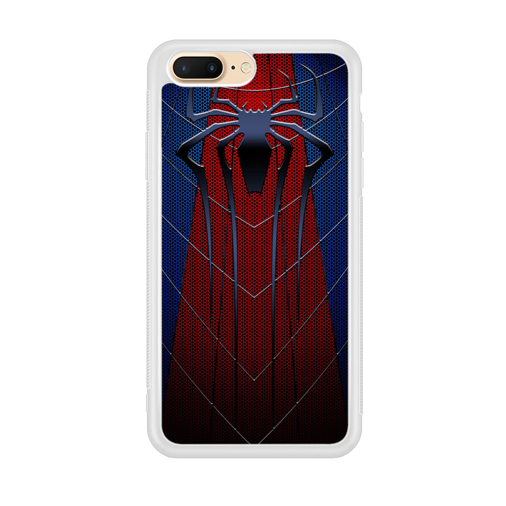 Spiderman 004 iPhone 8 Plus Case-Phone Case-Rubber White (2D Case)-Altracase