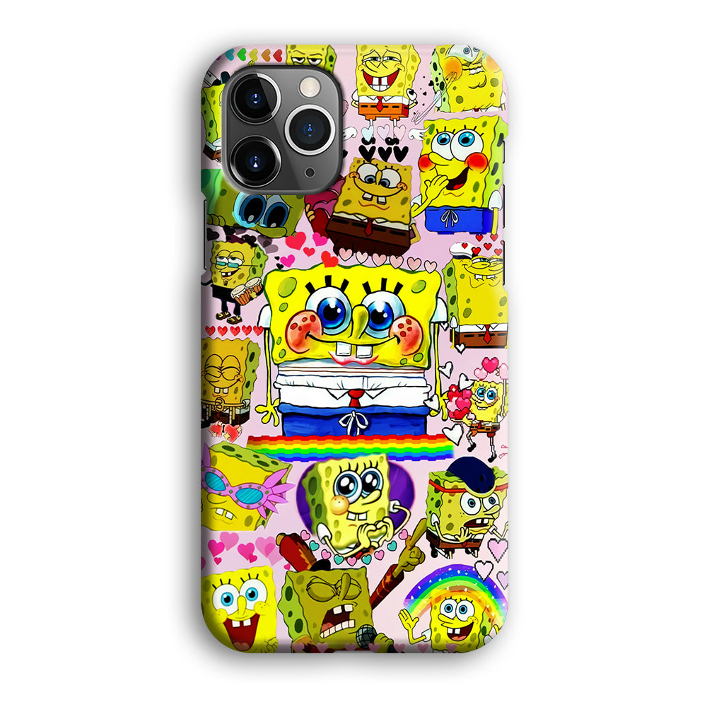 Spongebob Cute Character iPhone 12 Pro Max Case-Phone Case-3D Case-Altracase