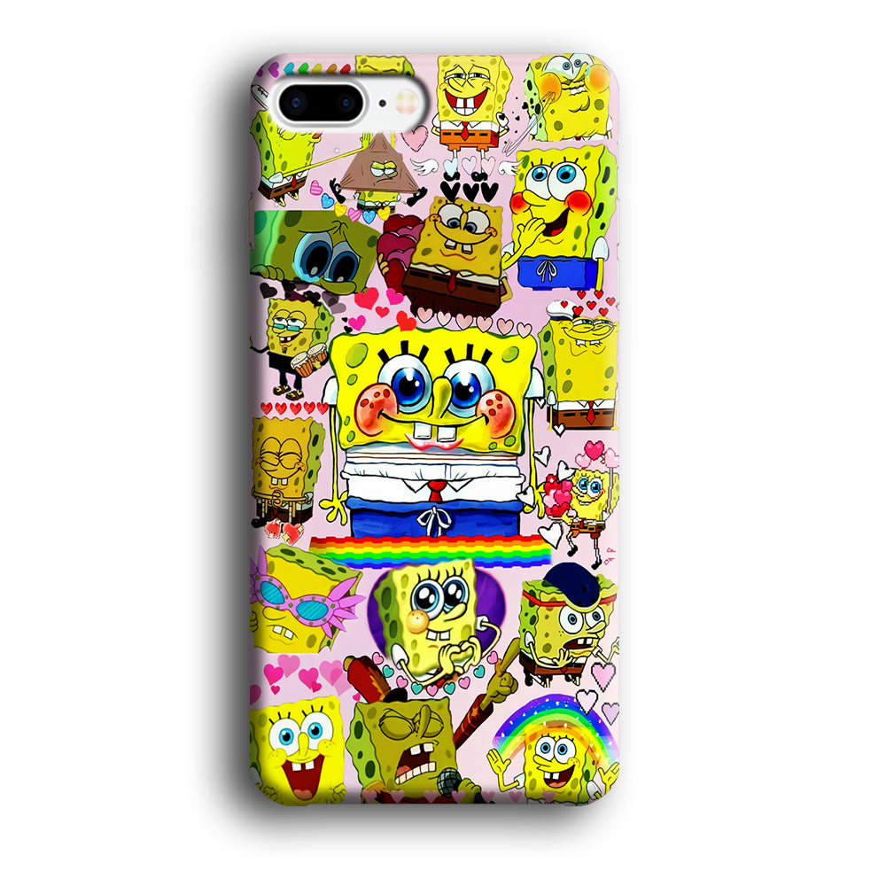 Spongebob Cute Character iPhone 8 Plus Case-Phone Case-3D Case-Altracase