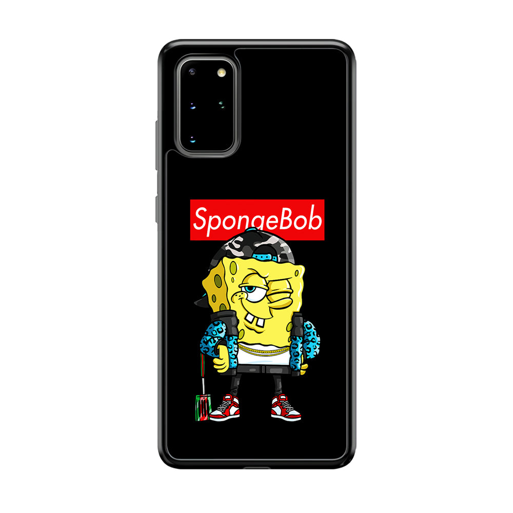 Spongebob Hypebeast Samsung Galaxy S20 Plus Case-Phone Case-Tempered Glass Case-Altracase