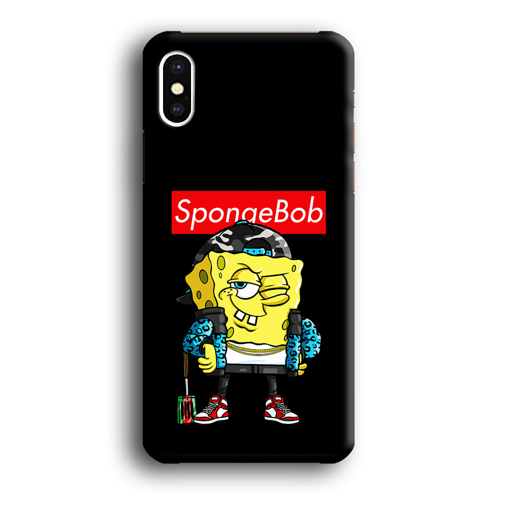 Spongebob Hypebeast iPhone Xs Case-Phone Case-3D Case-Altracase