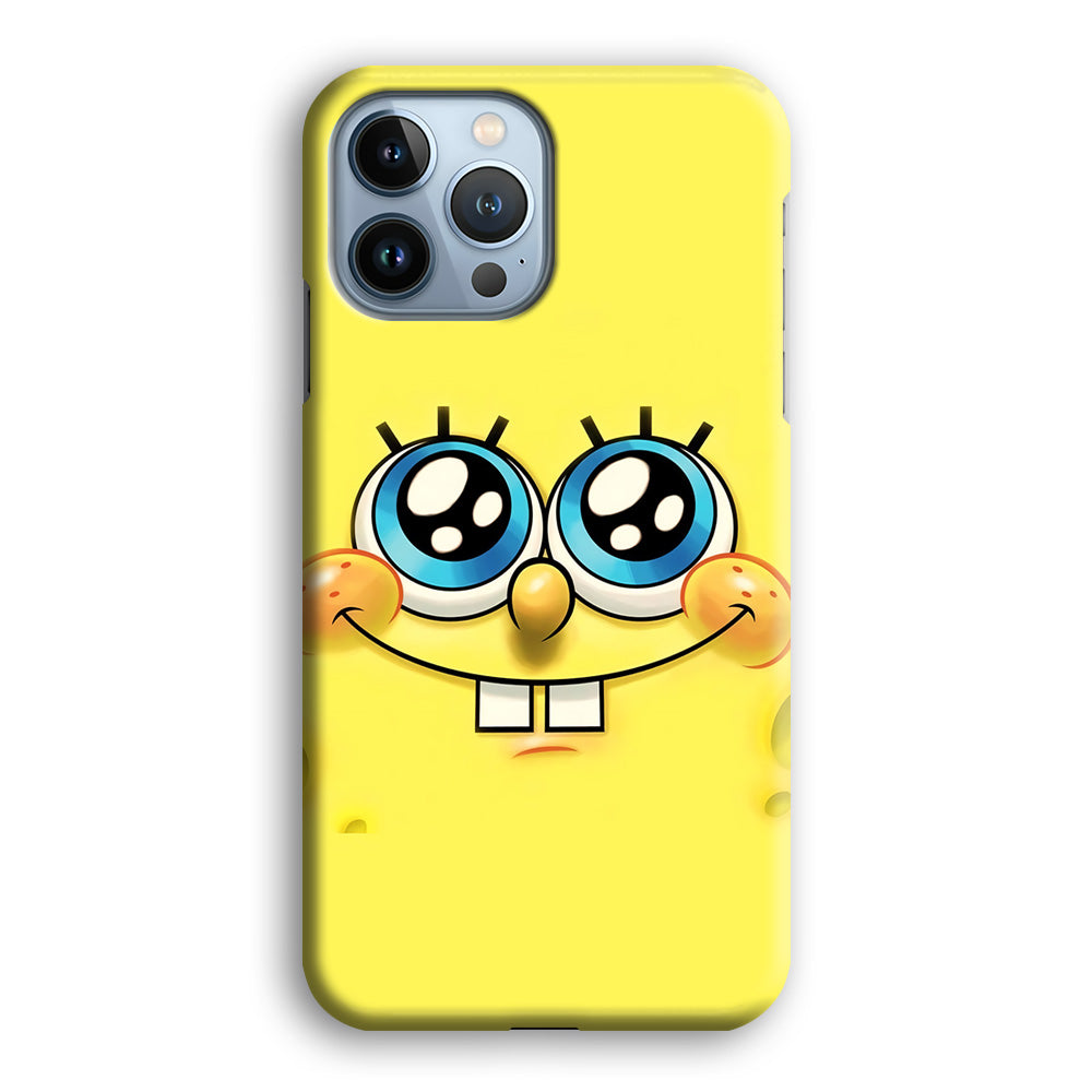 Spongebob's Smiling Face iPhone 15 Pro Case-Phone Case-3D Case-Altracase