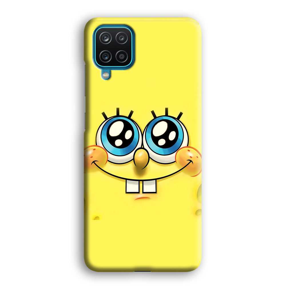 Spongebob's smiling face Samsung Galaxy A12 Case-Phone Case-3D Case-Altracase