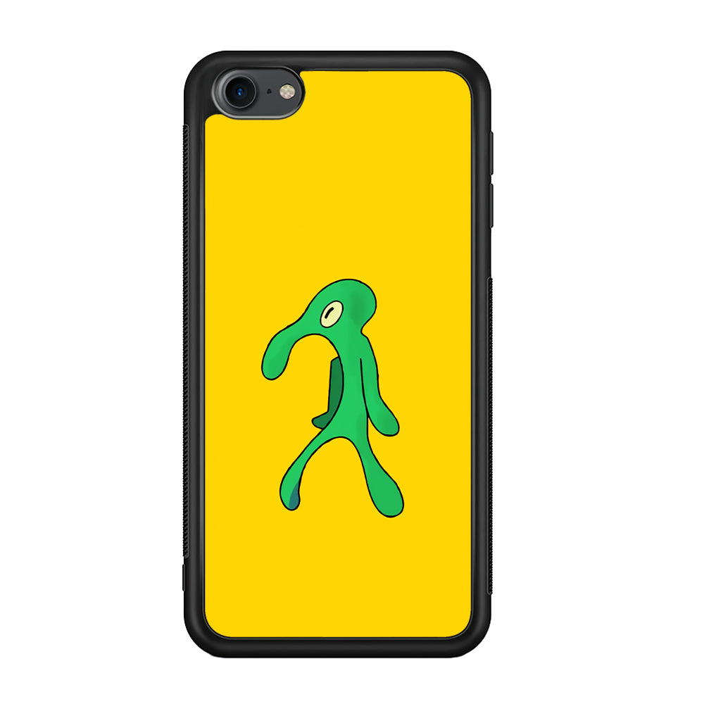 Squidward Painting Masterpiece iPod Touch 6 Case-Phone Case-Rubber White (2D Case)-Altracase