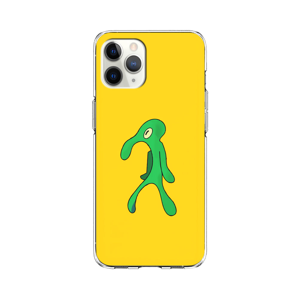 Squidward Painting Masterpiece iPhone 11 Pro Max Case-Phone Case-Clear Soft Case-Altracase
