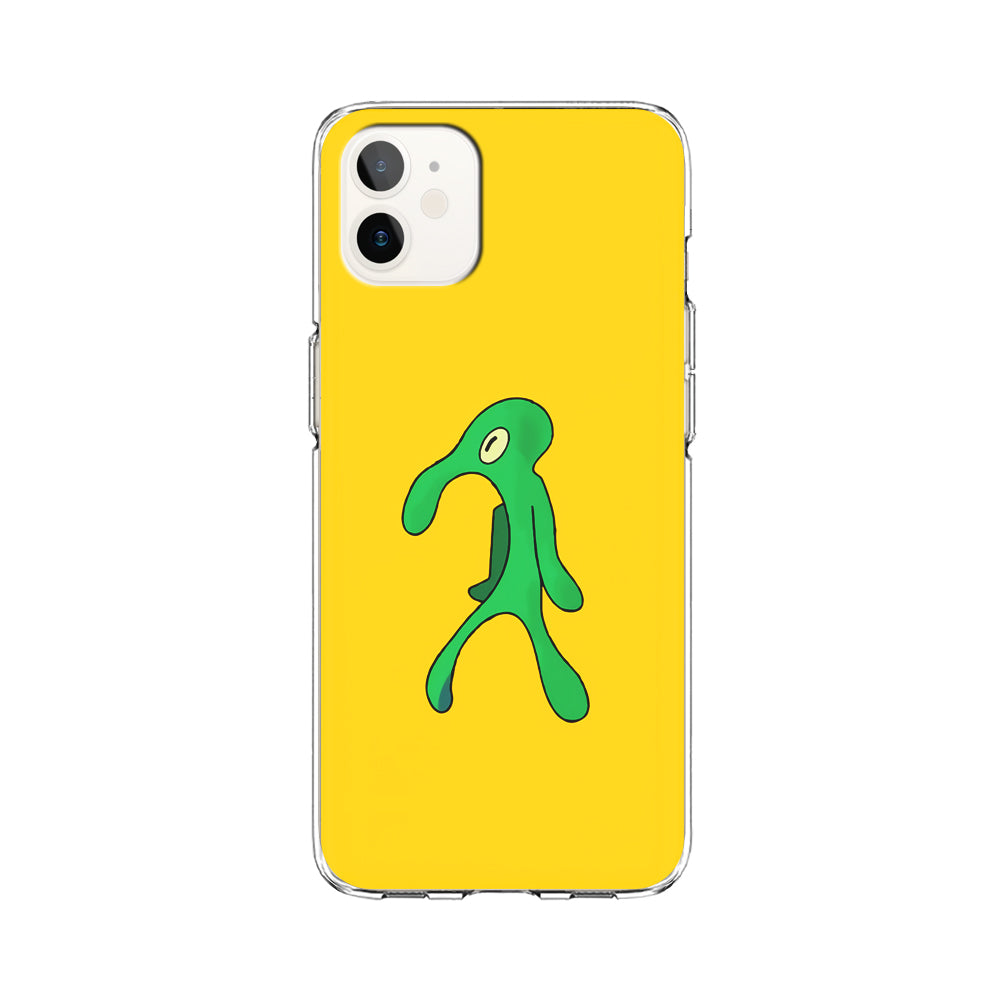Squidward Painting Masterpiece iPhone 12 Case-Phone Case-Clear Soft Case-Altracase