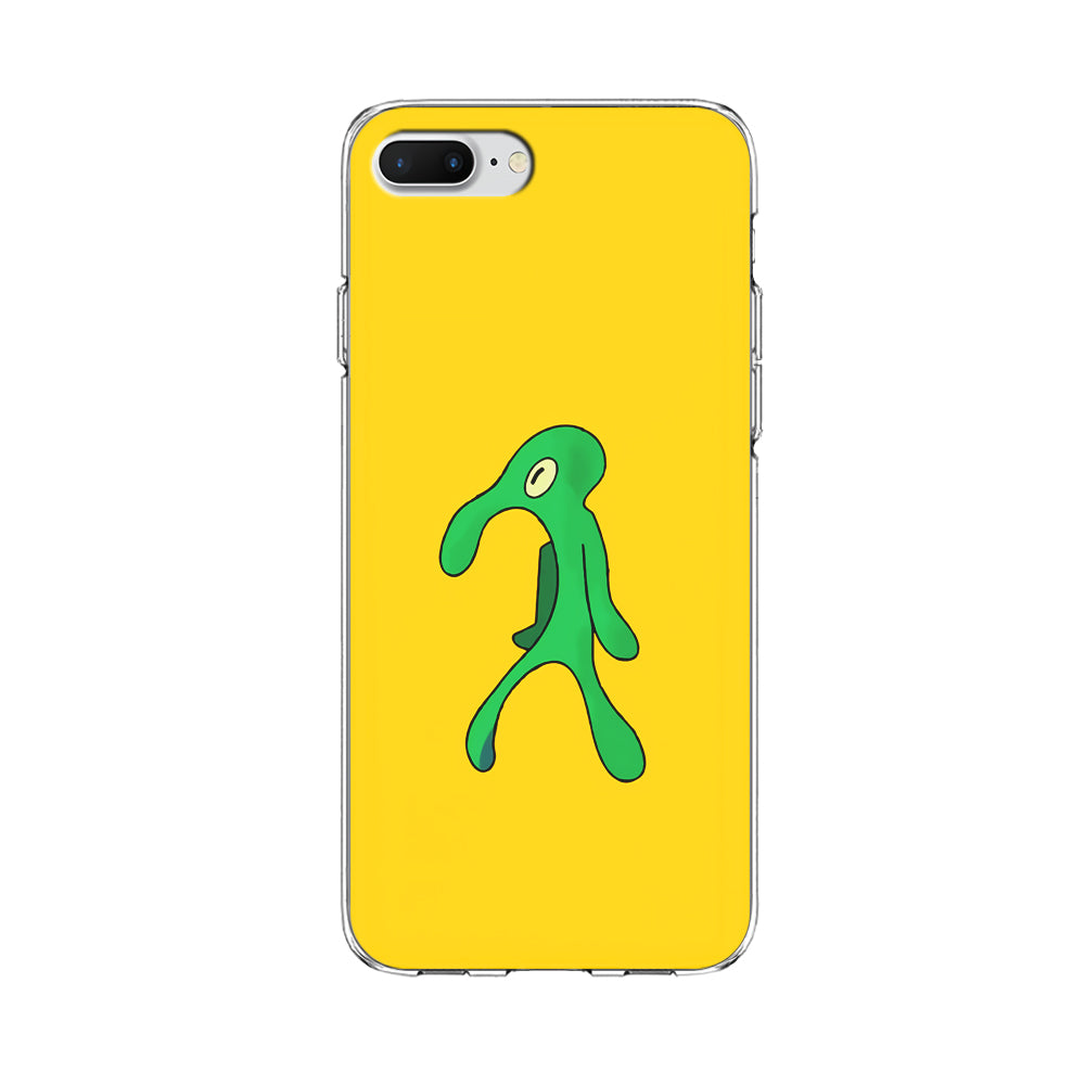 Squidward Painting Masterpiece iPhone 8 Plus Case-Phone Case-Clear Soft Case-Altracase