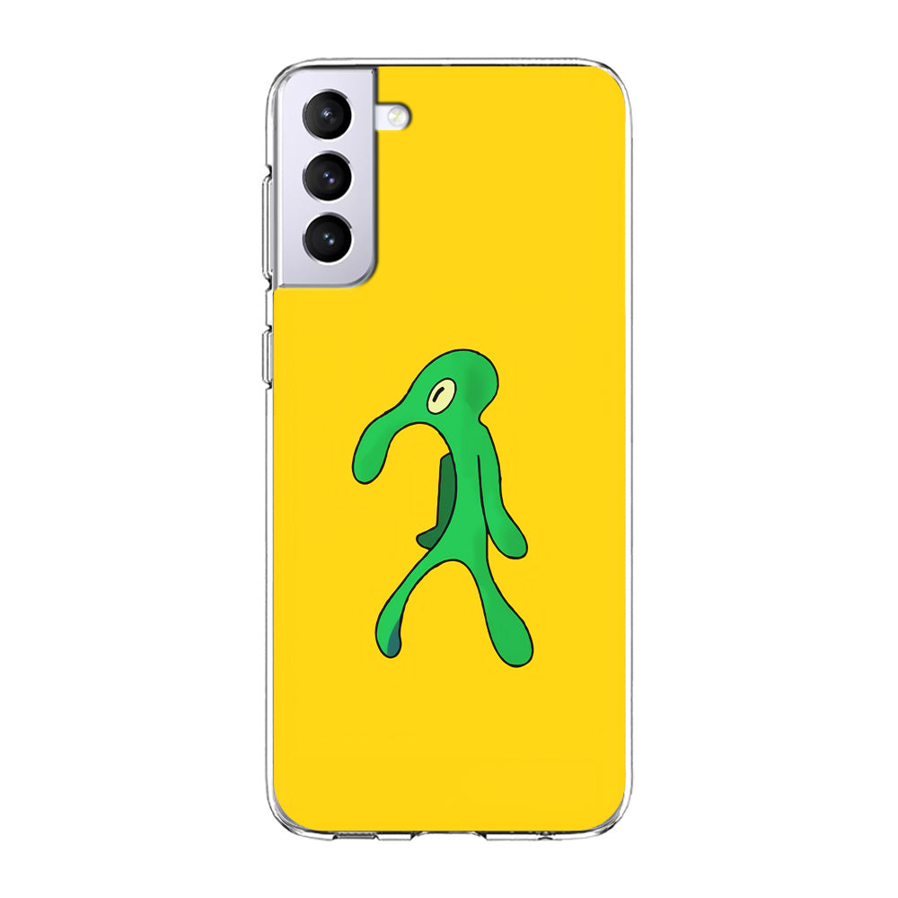 Squidward Painting Masterpiece Samsung Galaxy S23 Plus Case-Phone Case-Clear Soft Case-Altracase