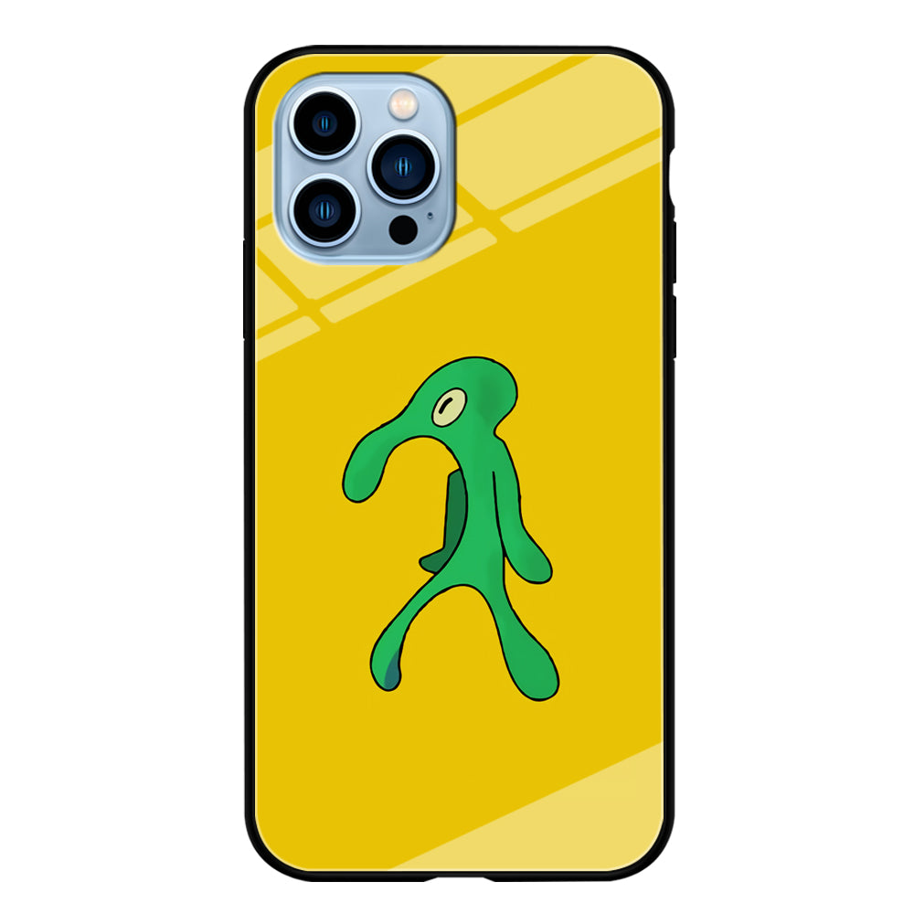 Squidward Painting Masterpiece iPhone 15 Pro Case-Phone Case-Tempered Glass Case-Altracase