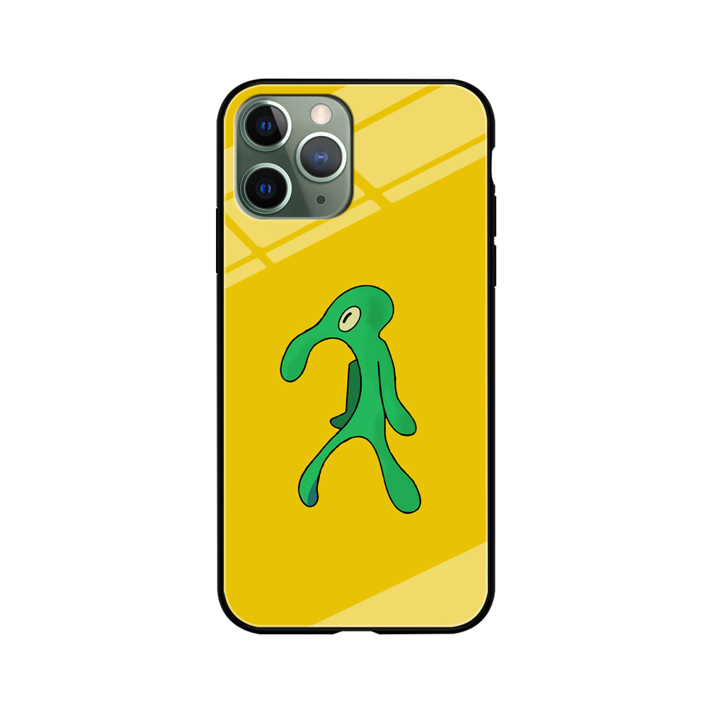 Squidward Painting Masterpiece iPhone 11 Pro Max Case-Phone Case-Tempered Glass Case-Altracase